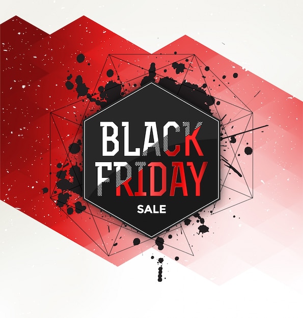 Black Friday Sale Typographic Design