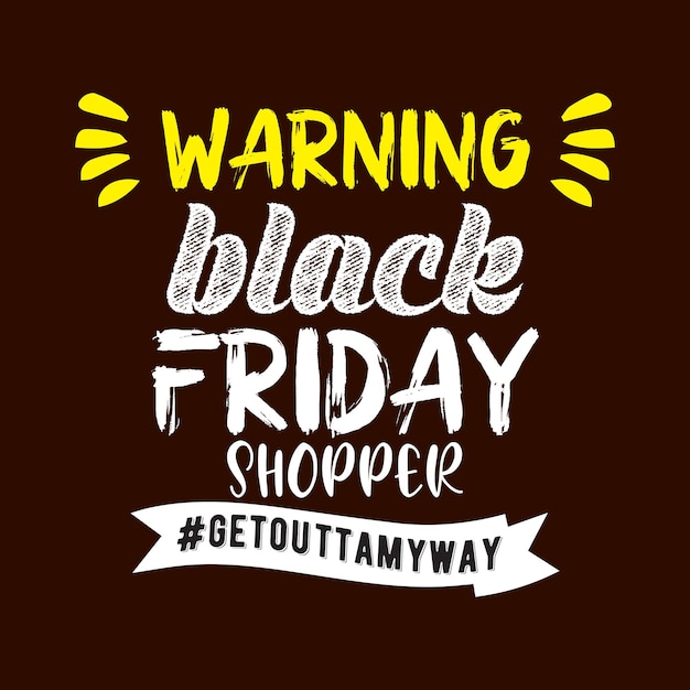 Black Friday sale Vector design