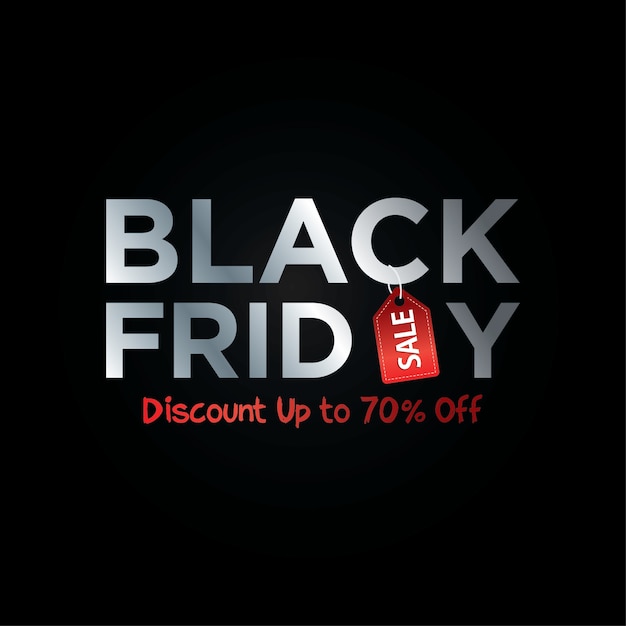 Black Friday Sale Vector