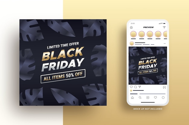 Black Friday Social Media Banner