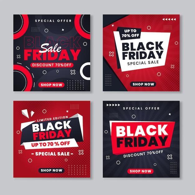 Black Friday Social Media Post Template