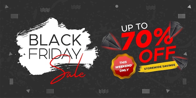 Black Friday Super Sale black friday sale web banner black friday sale post super sale banner template design big sale promotion discount sale banner Design template for Black Friday sale banner