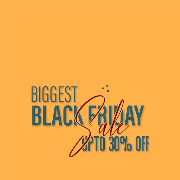 Black Friday super sale. realistic black shape and shadow.