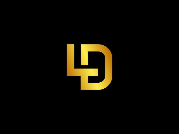 Black and gold logo with the title'gold and black logo for a company '