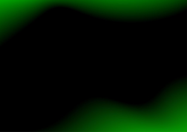 Black green neon light background