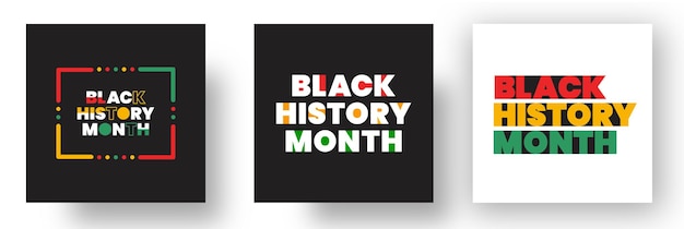 Vector black history month background 2023 or african american history background