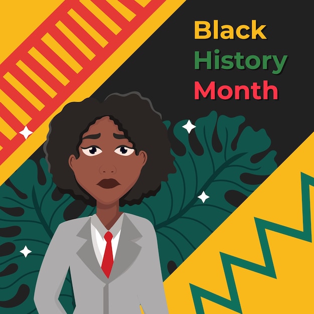 Black History Month Illustration