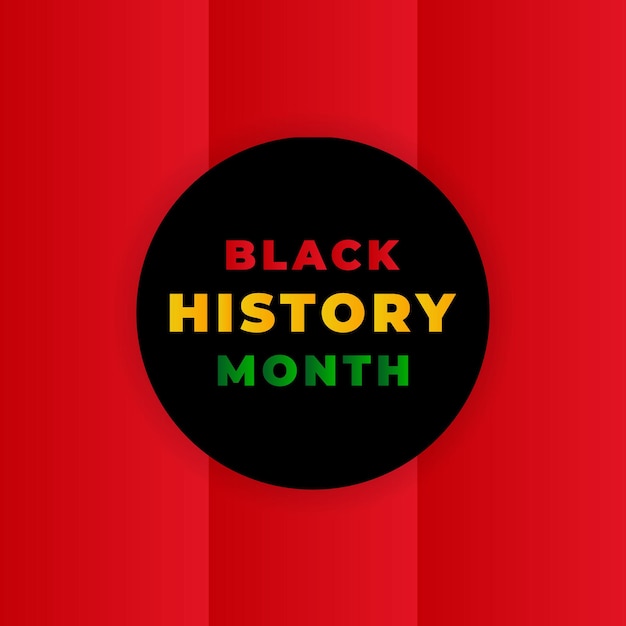 Black history month Instagram and social media posts