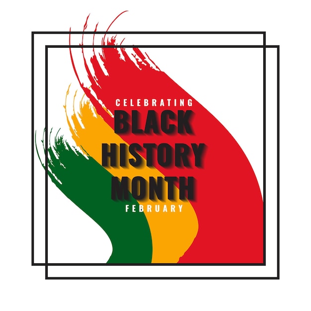 Black history month instagram and social media posts