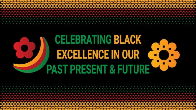 Vector black history month social media post vector design is celebrated annually in february