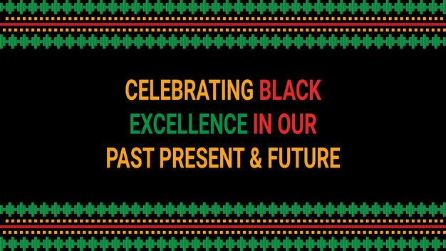 Vector black history month social media post vector design is celebrated annually in february