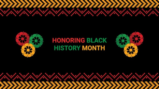 Black history month social media post