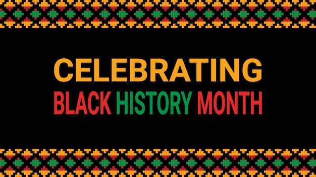 Black history month social media post