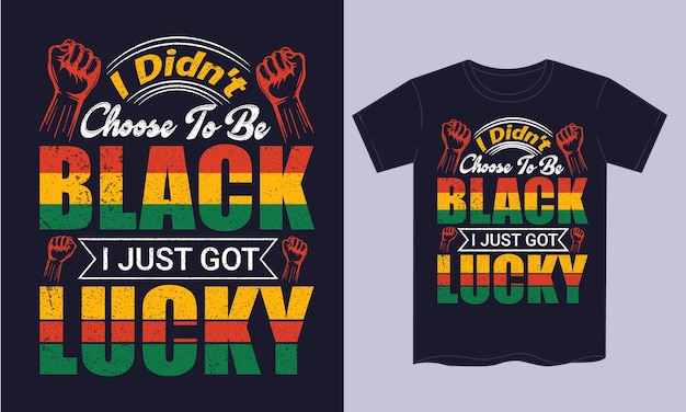 Black history month typography tshirt design black history month quotes typography tshirt design