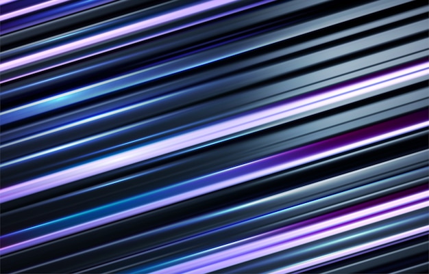 Black and Holographic blue stripped 3d background