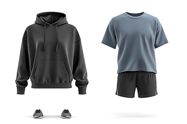 Vector the black hoodie has a gray top that says  sport