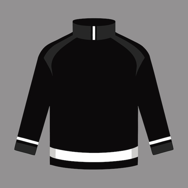 Vector a black jacket with a white belt that says t shirt