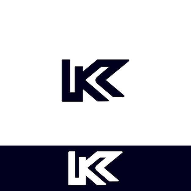 Black Letter K Logo