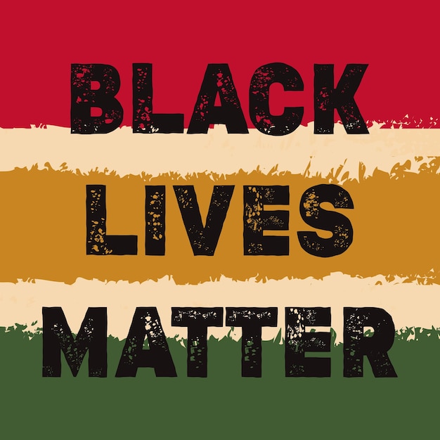 Vector black lives matter 2