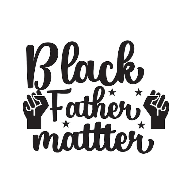 Vector black lives matter svg design cut files