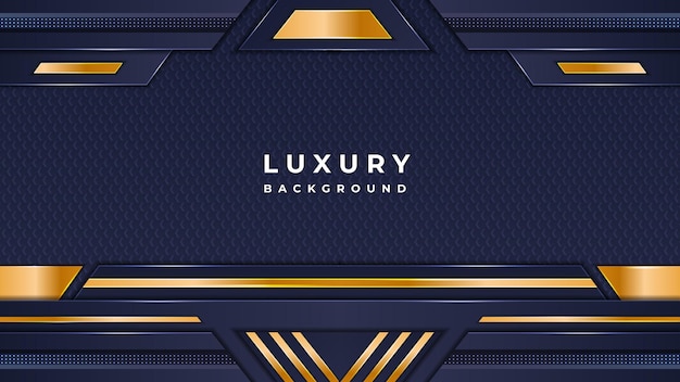 Black Luxury background with golden gradient