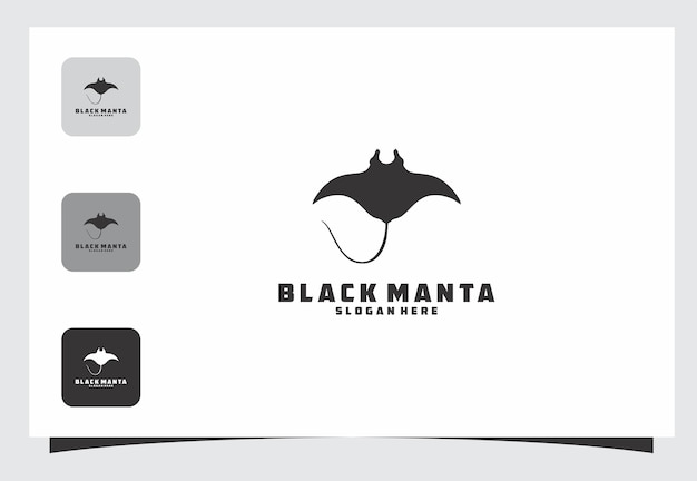 black manta logo