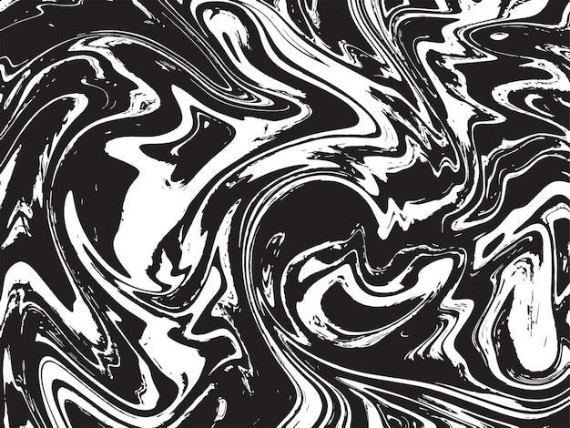 Black Marble Liquid ink acrylic texture painted wave texture background