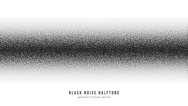 Black Noise Stippled Halftone Gradient Vector Straight Line Loopable Border