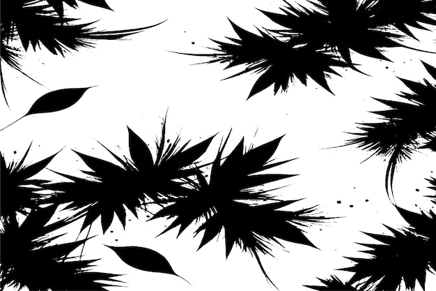 black overlay monochrome grunge texture on white background vector image background texture