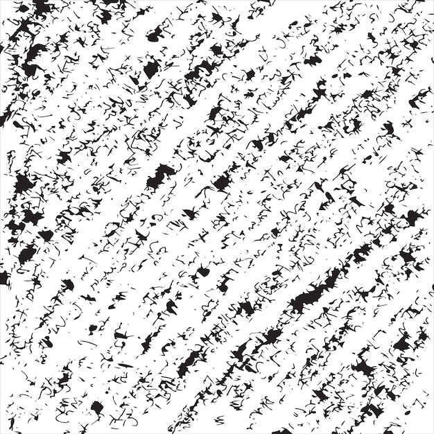 Black paint brush strokes vector seamless pattern. Hand drawn curved and wavy lines with grunge circles. brush scribbles decorative texture. Messy doodles, curvy lines illustration.