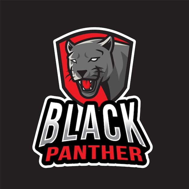 Black Panther Esport Logo 