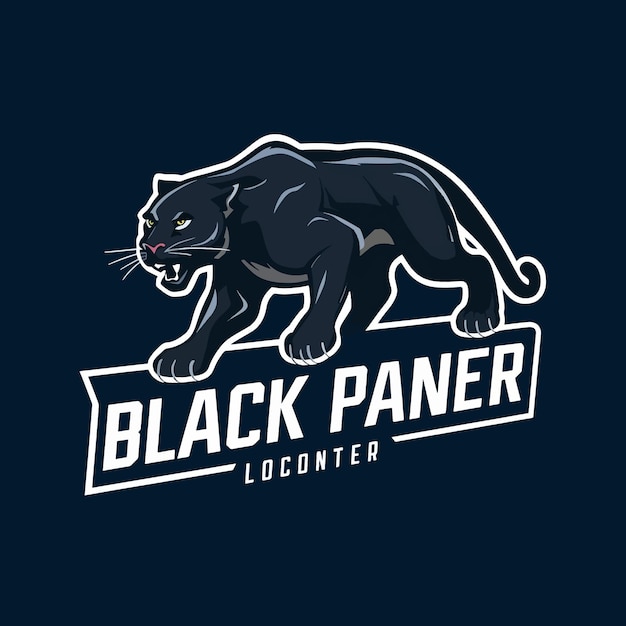 Black Panther Logo Design generative ai