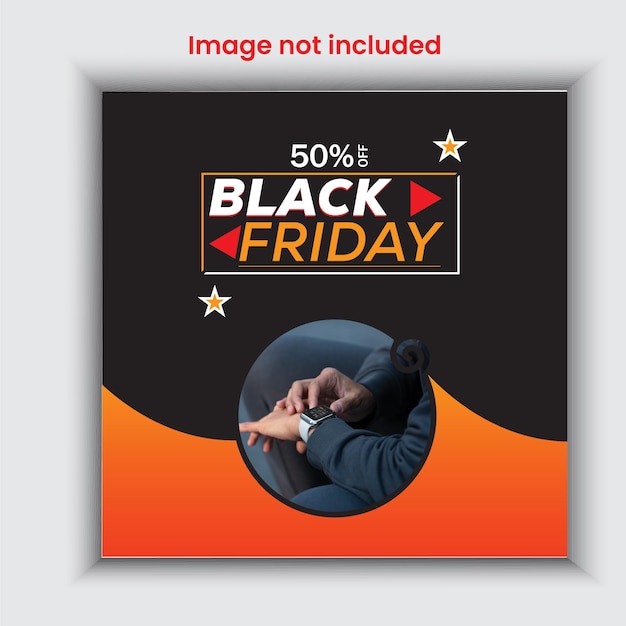 a black poster with a picture of a man on it