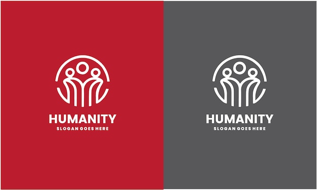 Vector a black and red poster with the words human and human