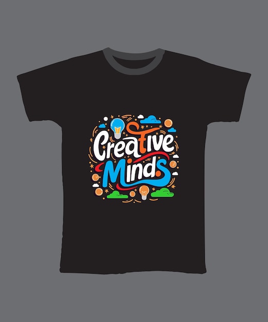 Vector a black shirt with the words great mind mind mind mind mind mind