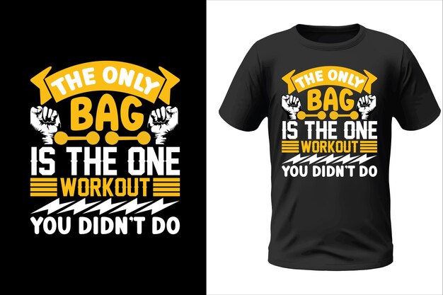 Vector a black shirt with the words  only bag  on it