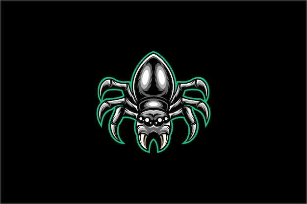 Black Spider illustration