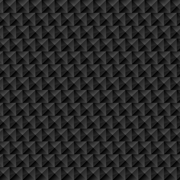 Black squares geometric technology background