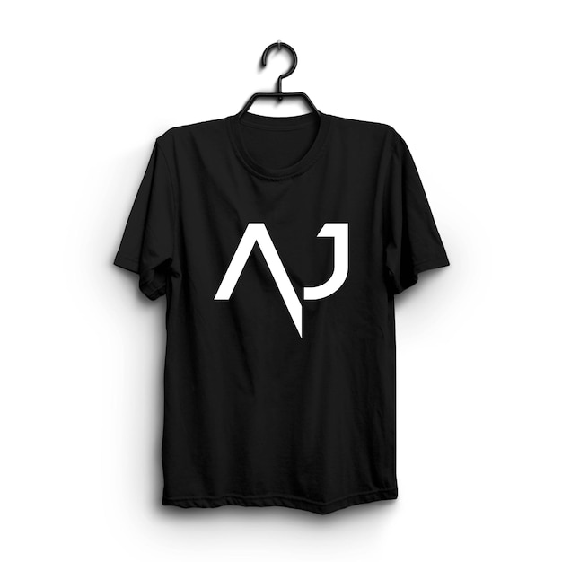 Vector black t shirt design and eps file black t shirt mockup design