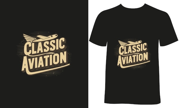 a black t - shirt with a classic vintage design