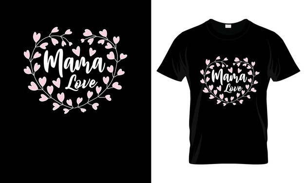 a black t shirt with a heart that says love on it