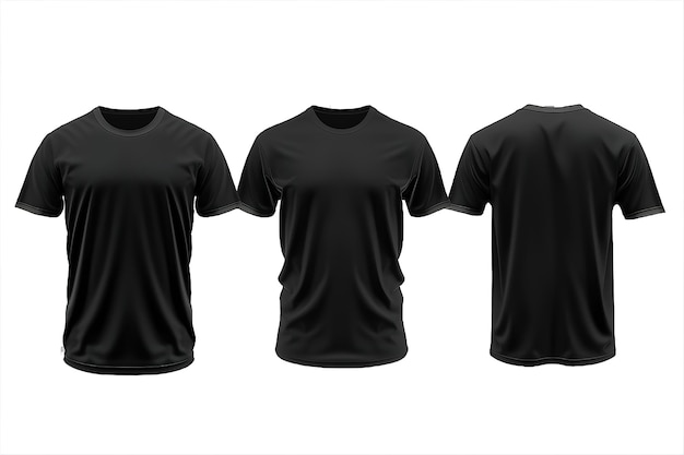 a black t shirt with the number 3 on the front