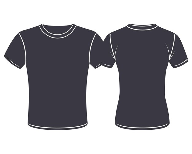 a black t - shirt with a white collar and a black t - shirt