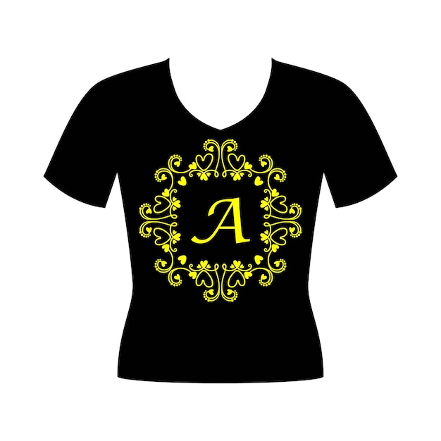 black tshirt design adobe illustrator editable vector design