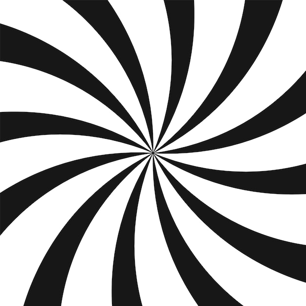 Black twirl lines. Curve rotating effect background