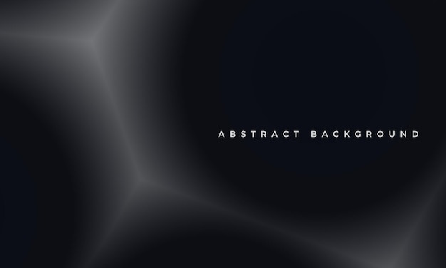 Black vector abstract background with luxury futuristic geometric elements Black modern abstract shape concept for web page and website Vector illustration