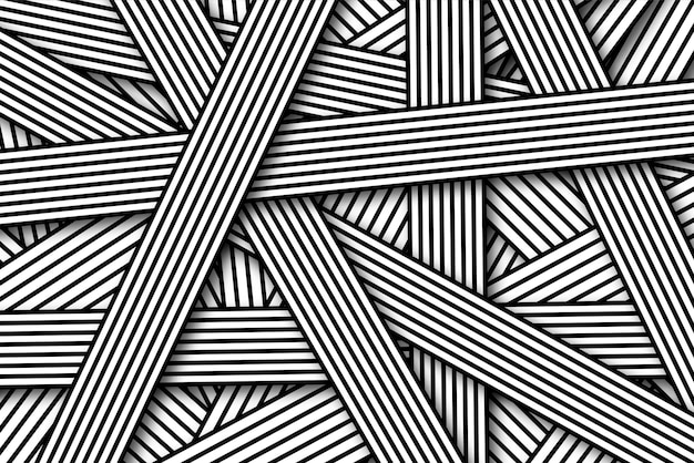 Black and white abstract background