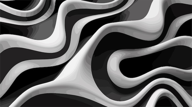 a black and white abstract image of a black and white abstract pattern