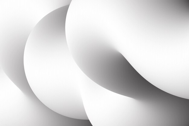 Vector black and white background smooth flowing gradient background