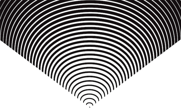 a black and white background with a black and white spiral in the middle